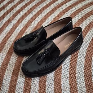 Cole Haan Black Tassel Loafers